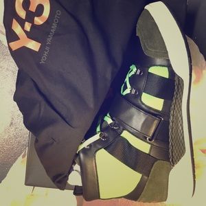 Y3 high top sneaker